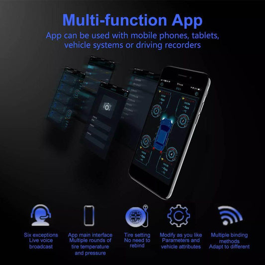 [簡約・清晰・精準] 藍芽軚壓監察系統 Malide #Bluetooth #軚壓計 #胎壓計 #胎壓器 #TPMS